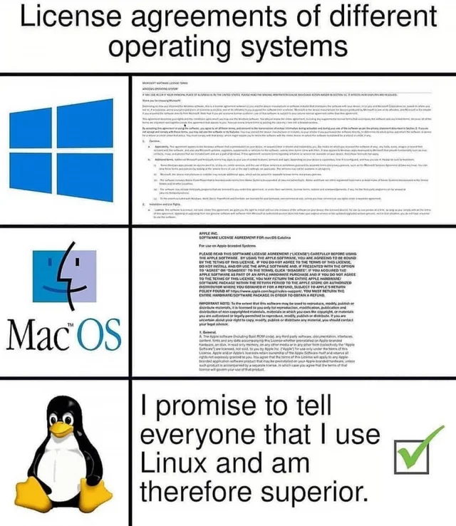 Linux EULA