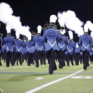 Definitely not the Bluecoats Drum and Bugle Corps 