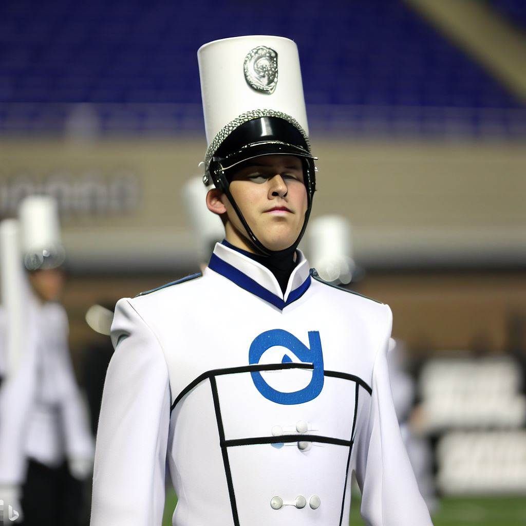 Definitely not the Bluecoats Drum and Bugle Corps 